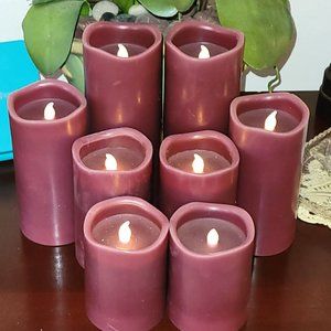 8 Piece Home Reflections Flameless Candle Set